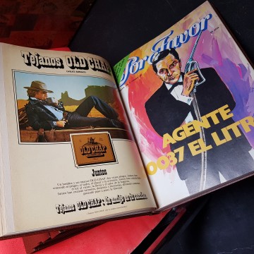 Colección completa último año de por favor 6 tomos revistas satiricas