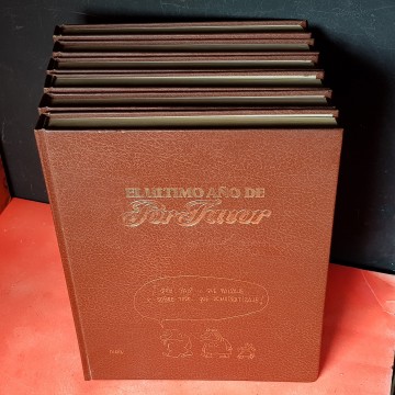 Colección completa último año de por favor 6 tomos revistas satiricas