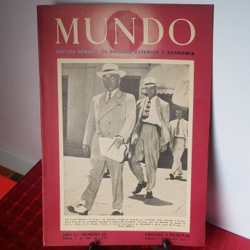 Revista mensual de política exterior mundo número 531 9 julio 1950