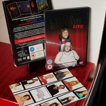 Little Britain live DVD versión original en inglés, en vivo