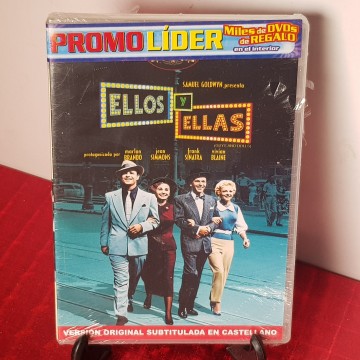 Ellos y ellas DVD V.O. subtitulada castellano Marlon Brando Sinatra