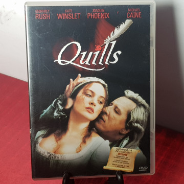 1. 50 € Quills DVD ( Marqués de Sade, con Jeffrey Wright Kate Winslet)