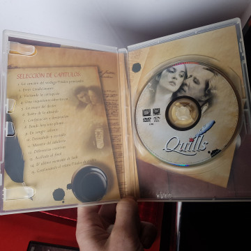 1. 50 € Quills DVD ( Marqués de Sade, con Jeffrey Wright Kate Winslet)