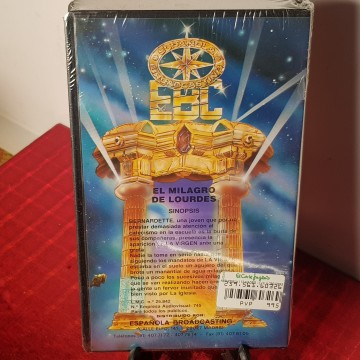 El milagro de Lourdes VHS nuevo precintado Bernadette Soubirous