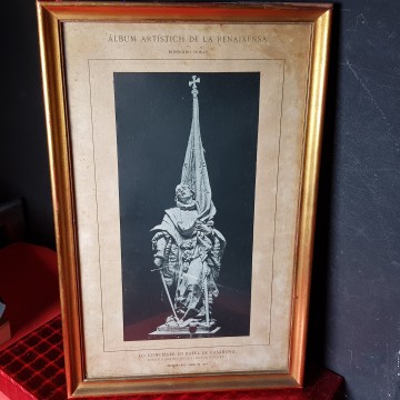 Antiguo cuadro Rafael de Casanova siglo XIX lo conseller en Rafel