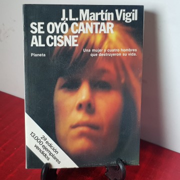 0. 50 € Se oyó cantar al cisne, JL Martín Vigil