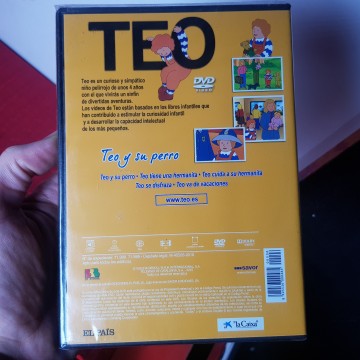 Teo y su perro y otras historias DVD nuevo y precintado 1 €