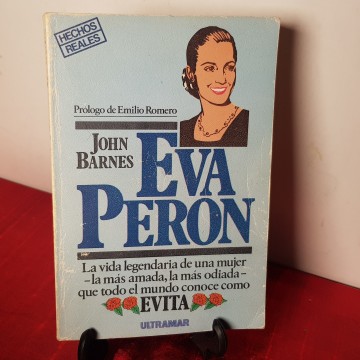 1 € Biografía de Eva Perón evita John Barnes librería online libros