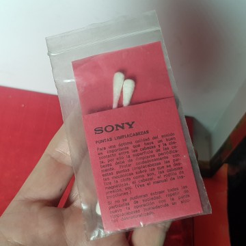 Antiguas puntas limpiacabezas es cassette Sony