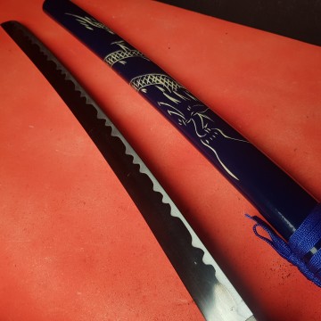 25 € Katana japonesa de acero no afilado vaina de madera