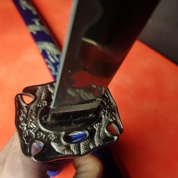 25 € Katana japonesa de acero no afilado vaina de madera