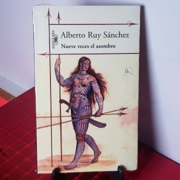 Nueve veces el asombro, Alberto Ruy Sánchez libro nuevo y precintado