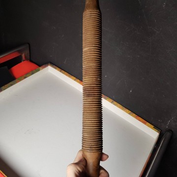 Antiguo rodillo estriado de pastelería 6 €