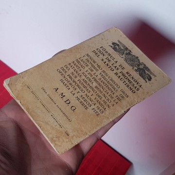 Manual de oraciones para los días de ejercicios antiguo libro