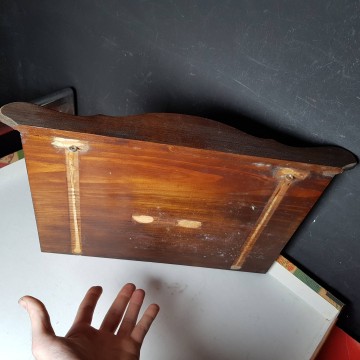 10 € colgador perchero de pared antiguo con caballos equino ecuestre