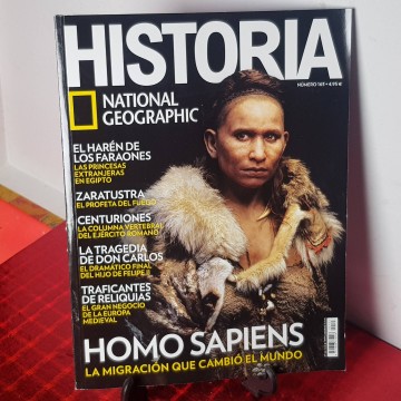 Revista Historia National Geographic 163 Homo sapiens la migración
