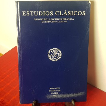 Estudios clásicos 104 órgano de la Sociedad Española de Estudios