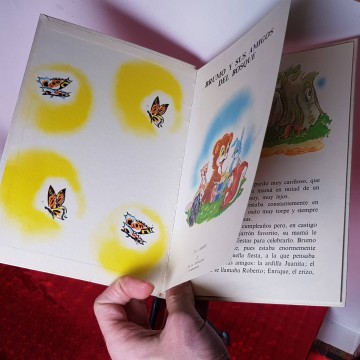 Brumo y sus amigos del bosque, Carmiña, cuento infantil antiguo raro