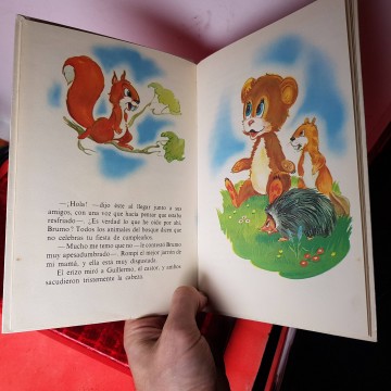 Brumo y sus amigos del bosque, Carmiña, cuento infantil antiguo raro