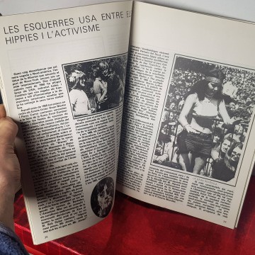 Revista oriflama 139 hippies i activistes USA anys 70