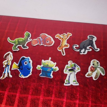 9 Imanes personajes Walt Disney toys Buscando a Nemo