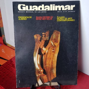 Revista de arte Guadalimar 64 Bram van Velde escultor Ángel Mateos