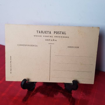Antigua postal Alicante balneario La Estrella bazar Arca de Noé 59