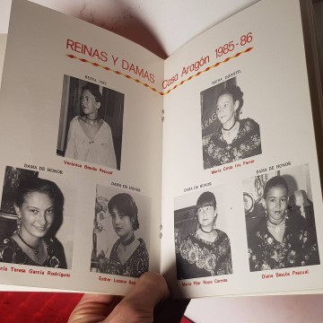 Programa Fiestas del Pilar 1985 Casa de Aragón 3 € comprar