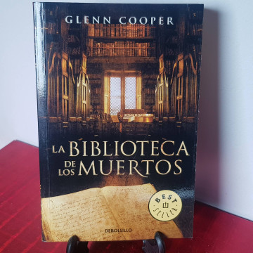 La biblioteca de los muertos, Glenn cooper, thriller 1.50€