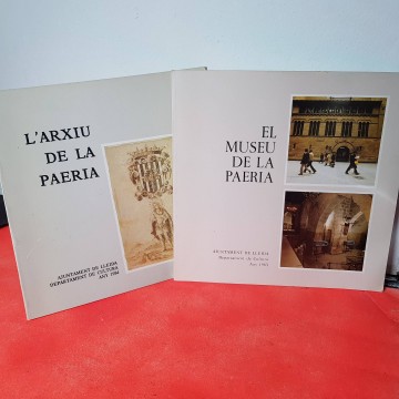 El museu i l'arxiu de la Paeria Ajuntament de Lleida 1984 3 euros