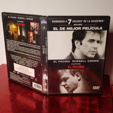 Película El dilema Al Pacino Russell Crowe DVD 1. 50 € estado perfecto