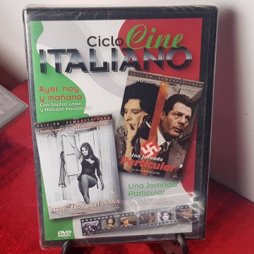 Ayer hoy y mañana y una jornada particular, DVD nuevo y precintado