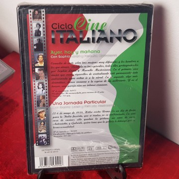 Ayer hoy y mañana y una jornada particular, DVD nuevo y precintado