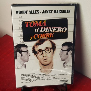Toma el dinero y corre DVD nuevo y precintado Woody Allen