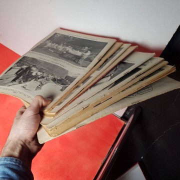 Lote revistas años 40 mundo revista de política exterior y economía