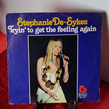 Vinilo single Stephanie de Sykes tryin to get the feeling again 0.75 €