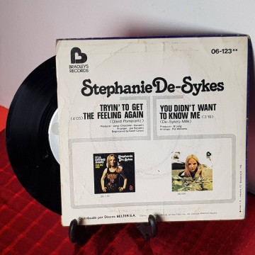 Vinilo single Stephanie de Sykes tryin to get the feeling again 0.75 €