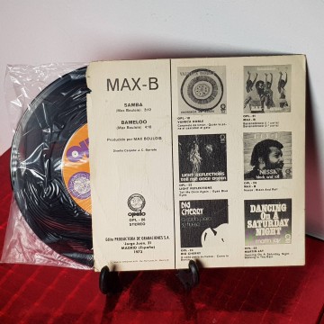 Max B samba vinilo single ópalo 3 € Max-B  bameloo
