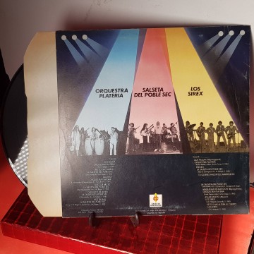 Vinilo LP ball i marxa los Sirex salseta Poble Sec orquesta platería