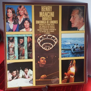 Vinilo LP Enri Mancini Orquesta Sinfónica de Londres música Nino Rota