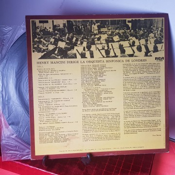 Vinilo LP Enri Mancini Orquesta Sinfónica de Londres música Nino Rota