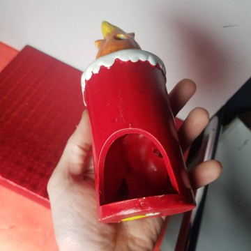 Portavelas navideño de cerámica 1 € comprar