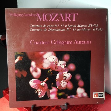 Mozart cuarteto colegio aureum cuarteto de caza 17 disonancias vinilo