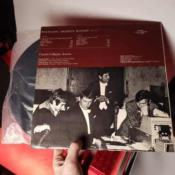 Mozart cuarteto colegio aureum cuarteto de caza 17 disonancias vinilo