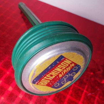 Antiguo hinchador Hutchinson inflador antiguo años 60 mancha de inflar