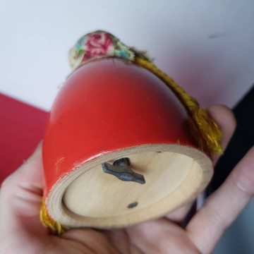 Antigua muñeca musical de madera 5 € música de nana antigüedades