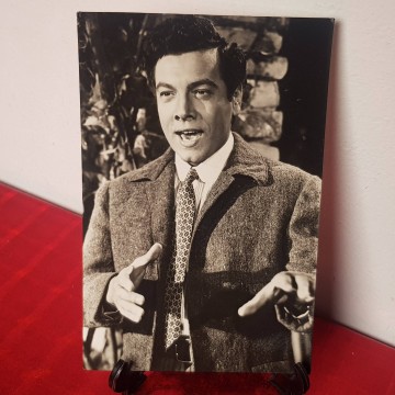 Antigua foto postal Mario Lanza 0. 50 € rastro mercadillo rampoines