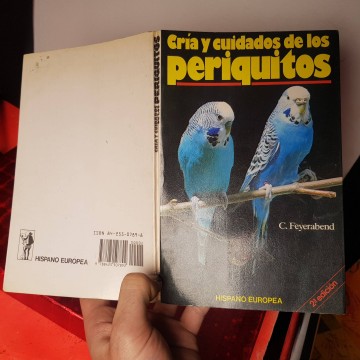Manual para la cría cuidado y adiestramiento de periquitos librería