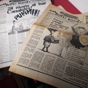 Lot 3 Setmanari satiric amb potes Rosses número 8 10 11 1979 6 €