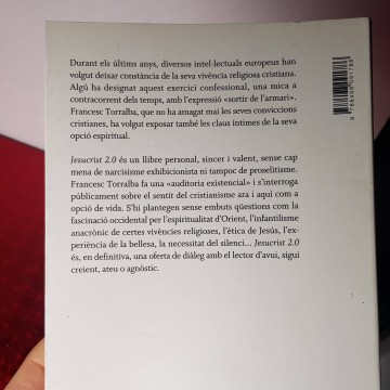 Jesucrist 2.0 el cristianisme Francesc Torralba llibre teologia assaig